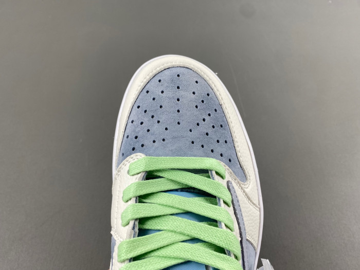 Travis Scott x Air Jordan 1 white grey DM7866-888
