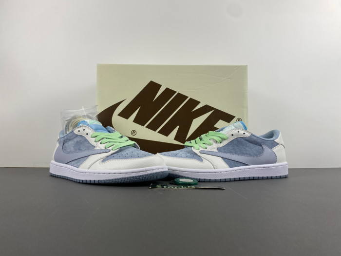 Travis Scott x Air Jordan 1 white grey DM7866-888