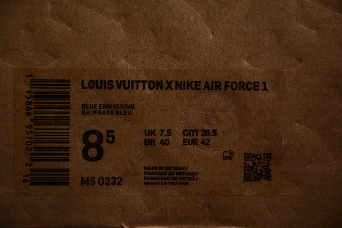 NIKE LOW AIR FORCE 1 X bule