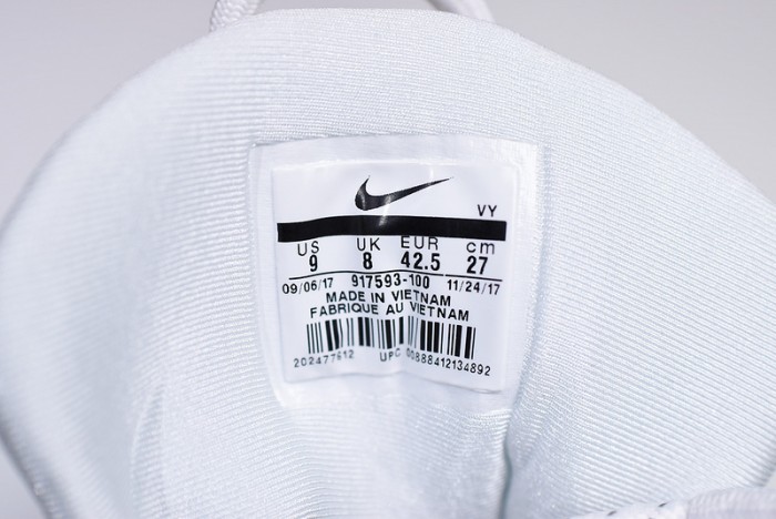 Nike Air More Uptempo White Chrome Blue Tint 917593-100