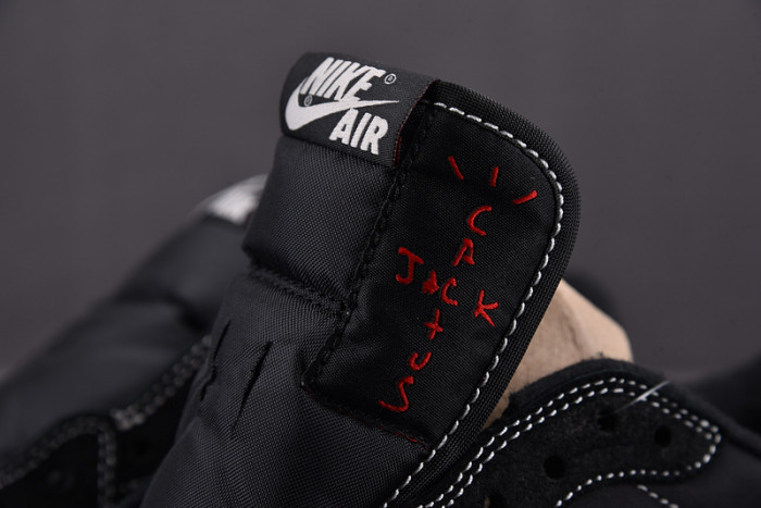TRAVIS SCOTT X AIR JORDAN 1 LOW OG SP "BLACK PHANTOM" DM7866-100