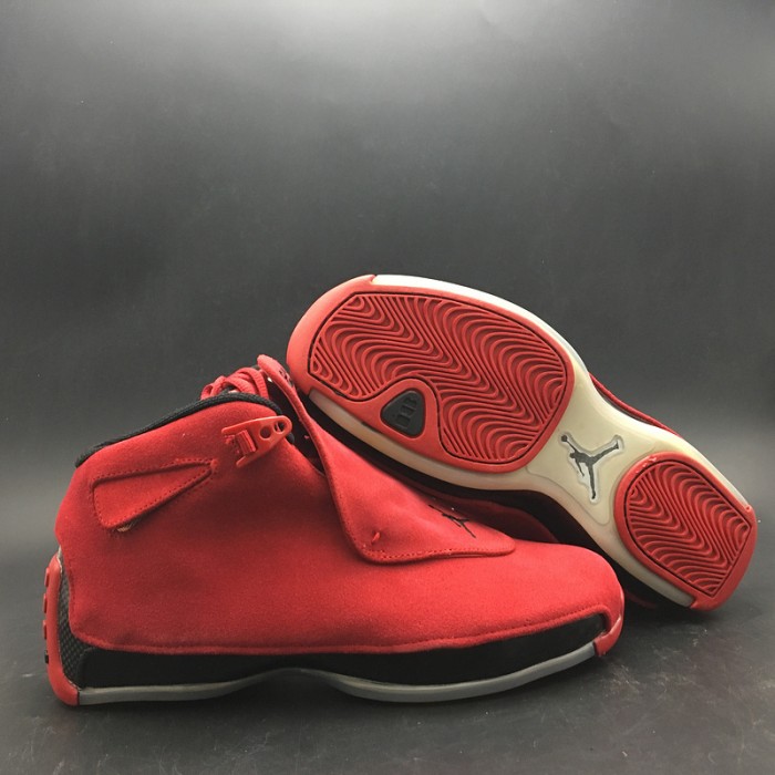 Air Jordan 18 RED  Suede AA2494-106