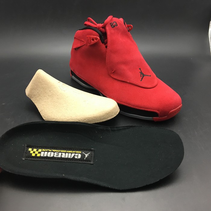 Air Jordan 18 RED  Suede AA2494-106