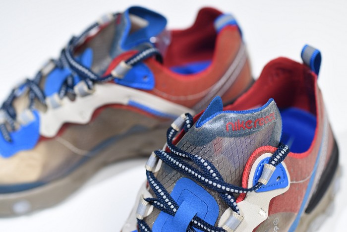 Undercover x Nike React Element 87 Khaki Red  BQ2718-200