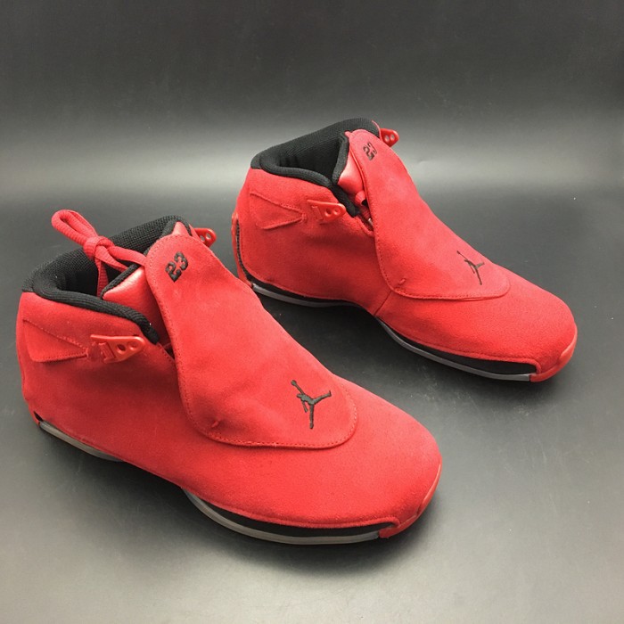 Air Jordan 18 RED  Suede AA2494-106