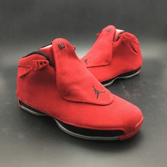 Air Jordan 18 RED  Suede AA2494-106
