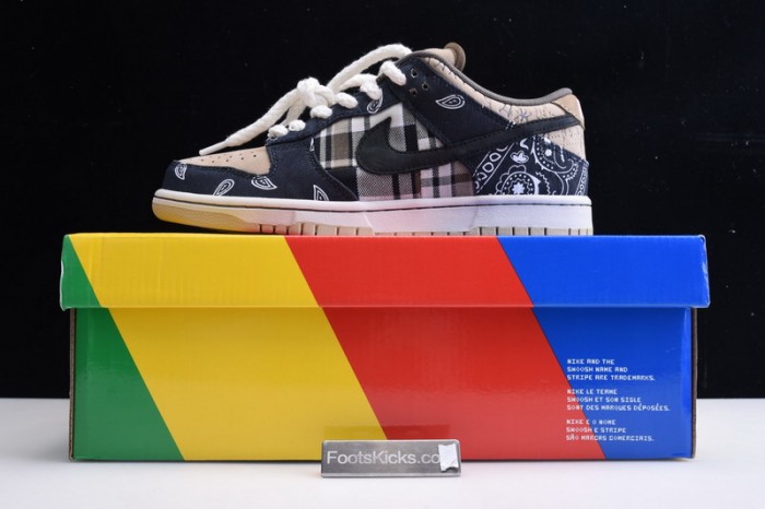 Travis Scott x Nike SB Dunk Low  CT5053-001