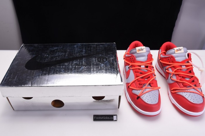 Nike Dunk Low OFW University Red  CT0856-600