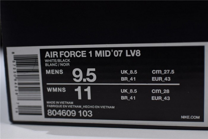Nike Air Force 1 Mid `07 LV8  804609-103