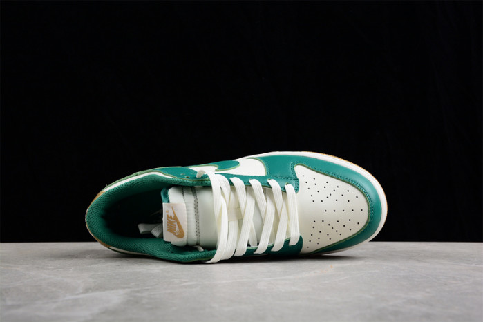 Nike Dunk Low Green White Metallic Gold FB7173-131