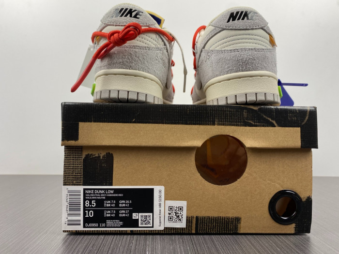 OFW X DUNK LOW “13 OF 50” DJ0950-110