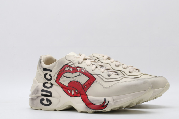 G*u*i rhyton vintage trainer sneaker  576965 drw00 9555