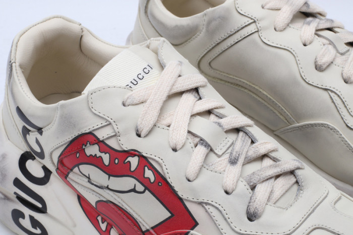 G*u*i rhyton vintage trainer sneaker  576965 drw00 9555