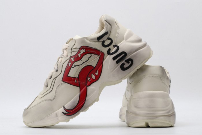 G*u*i rhyton vintage trainer sneaker  576965 drw00 9555