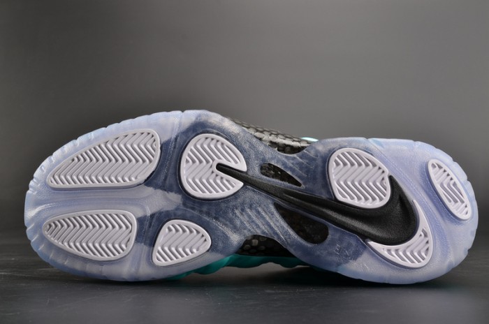 Nike Air Foamposite Pro “Island Green” Metallic Platinum mens 624041-303