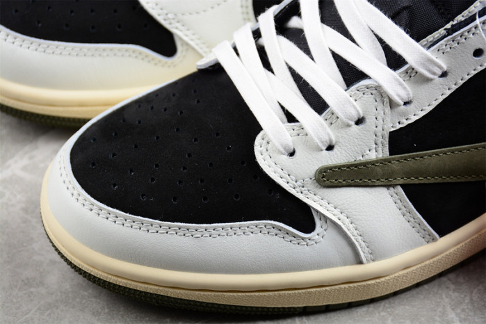 Travis Scott x Air Jordan 1 Low OG Olive DZ4137-106