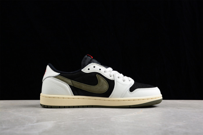 Travis Scott x Air Jordan 1 Low OG Olive DZ4137-106
