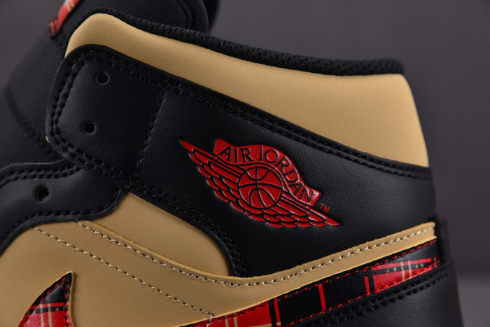 Air Jordan 1 Mid Tartan  DZ5329-001