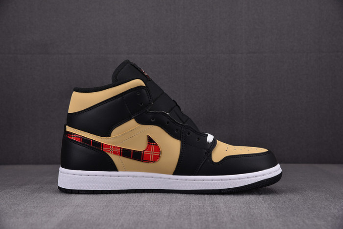 Air Jordan 1 Mid Tartan  DZ5329-001