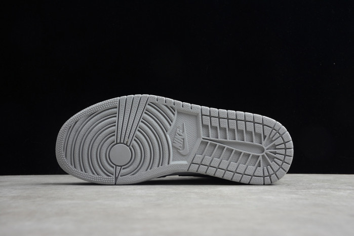 AIR JORDAN 1 MID LIGHT SMOKE GREY 554724-092